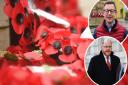 Norfolk MPs Duncan Baker (inset top) and George Freeman (inset bottom) claimed for Remembrance Day wreaths on expenses