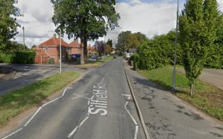 Silfield Road in Wymondham was closed following a crash