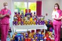 More than 100 Easter eggs have been collected for chemotherapy patients at the Norfolk and Norwich University Hospital by Peppermint Dental Care