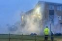 Multiple firefighters were called to Wymondham College after reports of a blaze.