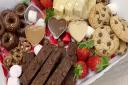 A Valentine's Day dipping box from Twin Bakes in Norfolk.