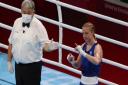 Charley Davison takes the unanimous decision on her Olympic boxing debut.