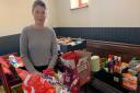 Taila Taylor is taking donations of essential supplies at her family's pub, The London Tavern in Attleborough. Picture: Courtesy of Taila Taylor