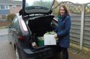 Anne Larner, from Hethersett, near Norwich, has been working with Food and Beverage Buggies (FABB) to support hostels and families in need.