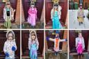 Eva Harrison, 4, from Hethersett, completed 34 miles in 28 consecutive days of walking – all while dressed in a selection of her favourite princess outfits.