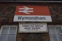 A person has died after being hit by a train in the Wymondham area.