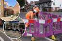 Businesses in Attleborough are reporting hits to trade amid ongoing works to fix a sinkhole