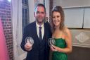 Alex Horne (Filly & Foal Event Bar Hire) and Rachael Bull (Rachael Bull Design), both based in Wymondham, won at The Wedding Industry Awards 2024