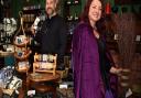 Samantha and Gary Wootton in their newly opened Elementals Magickal Emporium at Wymondham. Picture: DENISE BRADLEY