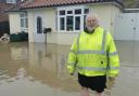 Barry Herber, 72, was one of the people in Attleborough hit by flooding in Storm Babet