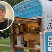 The Treat Trailer, run by James Butcher, offers a range of sweet and savoury treats from a converted horsebox.
