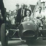 Hazel Chapman in the prototype type 12. Picture: SUBMITTED