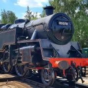 British Railways Standard Class 4 Tank engine 80078 has returned to the Mid-Norfolk Railway