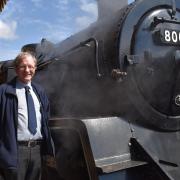 Charlie Robinson, chairman of the Mid-Norfolk Railway Trust