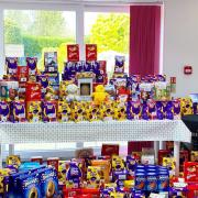 More than 100 Easter eggs have been collected for chemotherapy patients at the Norfolk and Norwich University Hospital by Peppermint Dental Care