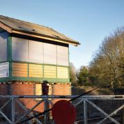 The money from the appeal is paying for the restoration of the signal box, which is now at Wymondham Abbey Station on the Mid Norfolk Railway.