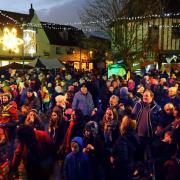 The Wymondham Town Team is fundraising to replace the Christmas lights so they can go up in 2022 (pictured is the 2013 event before the team ran it).