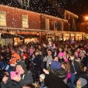 Holt Christmas lights switch on 2017.Picture: ANTONY KELLY