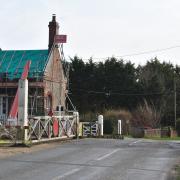 The B1108 road will be closed at Kimberley from May 11 until May 17, while the level crossing is refurbished.