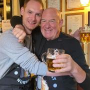 People have been enjoying hugs and pints at Norfolk's pubs, including the Fat Cat in Norwich