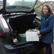 Anne Larner, from Hethersett, near Norwich, has been working with Food and Beverage Buggies (FABB) to support hostels and families in need.