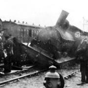 A mystery find has been made at the Mid Norfolk Railway’s County School Station. Pictured is 1915 crash, where the find is believed to have come from. Picture: MID NORFOLK RAILWAY