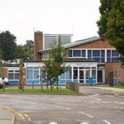 The new leisure facilities are proposed to link up with Attleborough Academy, pictured