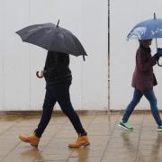 A weather warning for rain in Norfolk has been issued