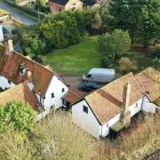 Five bedroom farmhouse for sale for in Tibenham. Picture: Whittley Parish