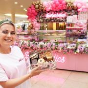 Morgan Lewis at her new Bakeaholics kiosk in Chantry Place, Norwich Picture: Denise Bradley