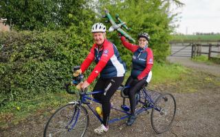 Vera Staines (right) and her daughter Mandy Burchett are raising money for the Royal Air Force Benevolent Fund